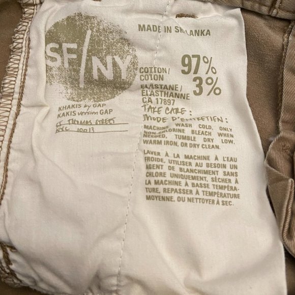 GAP Skinny Mini Khakis - Size 0 - Picture 7 of 8